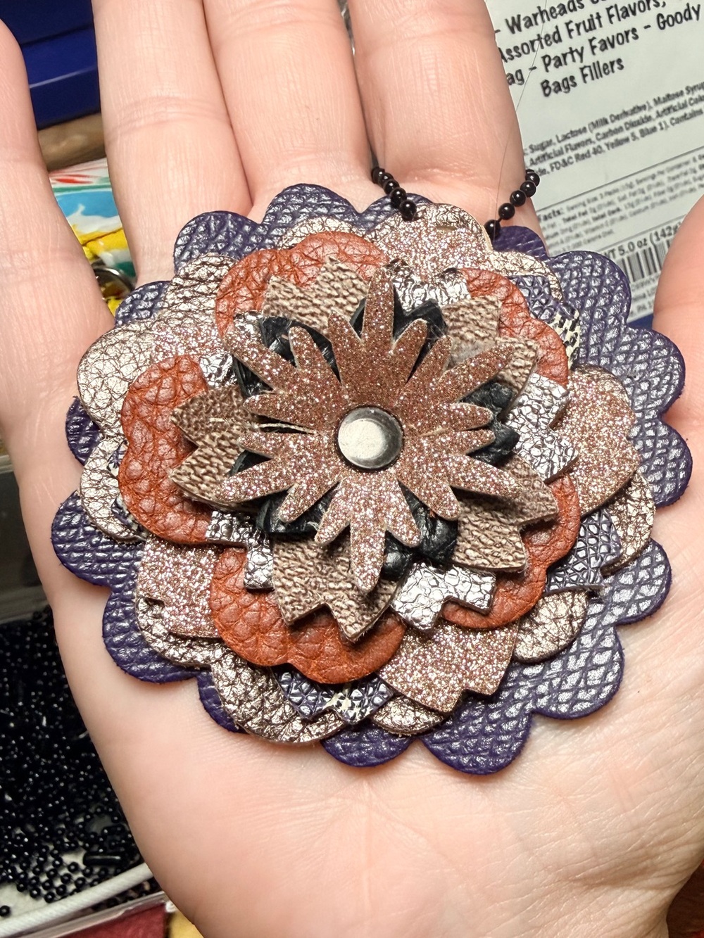 Handmade Floral Charm